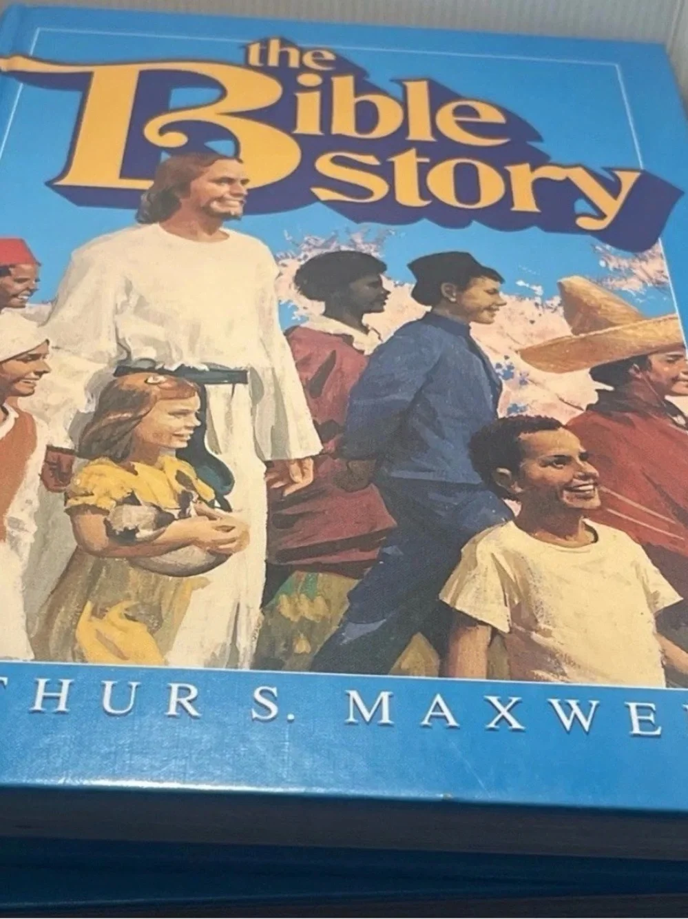 The Bible Story By Arthur S Maxwell Volumes 4-10- Hardcover Book Lot